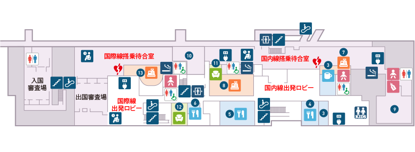 施設案内 岡山桃太郎空港